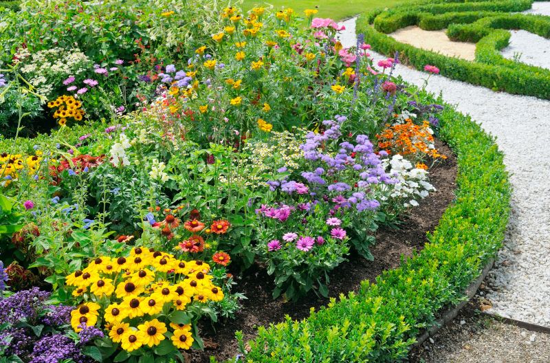 Vibrant Flower Beds