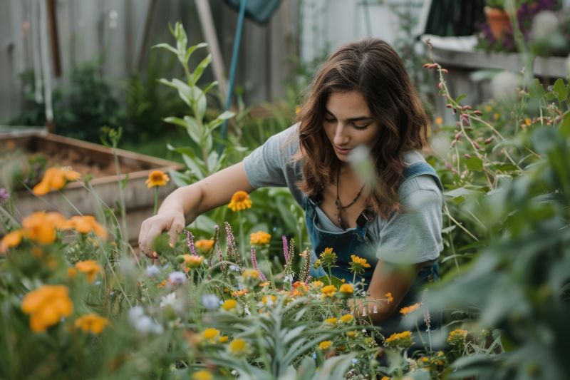 Spring Floral Landscape