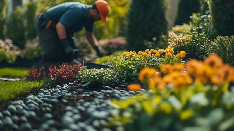 Products For Floral Landscapings in use